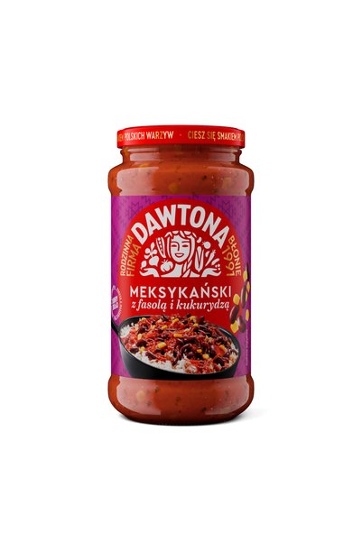 Dawtona Sos mexican cu porumb si fasole 520g