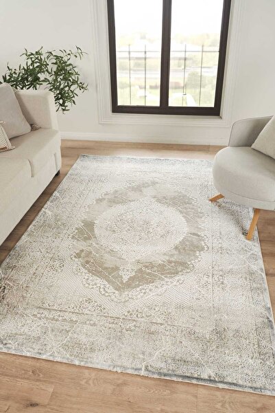 Esperya Home NOVA Gri Modern Yumuşak Dokulu Kolay Temizlenebilir Salon Oturma...