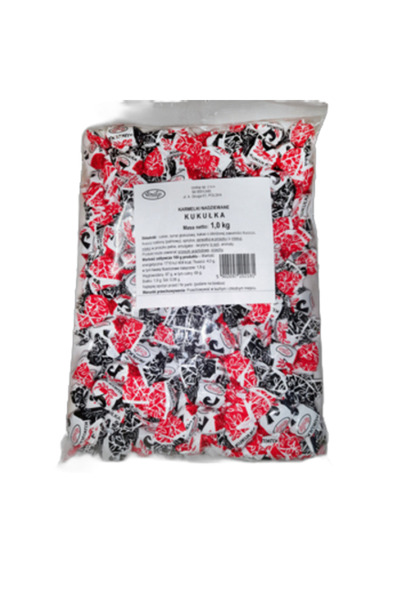 OEM Bomboane cu umplutura vanilie si cacao, 1 kg, multicolor