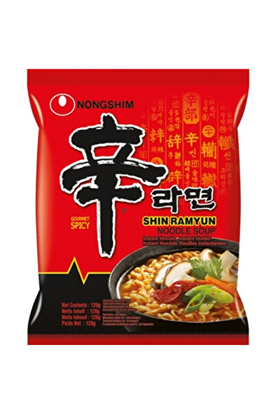 Generic Brand Supa Instant Picanta Nongshim Taitei Ramyun 120g