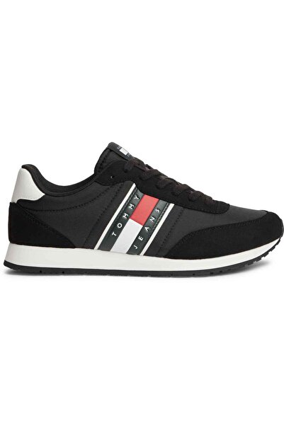 Tommy Hilfiger Tjm Core Classic Runner Siyah Erkek Sneaker