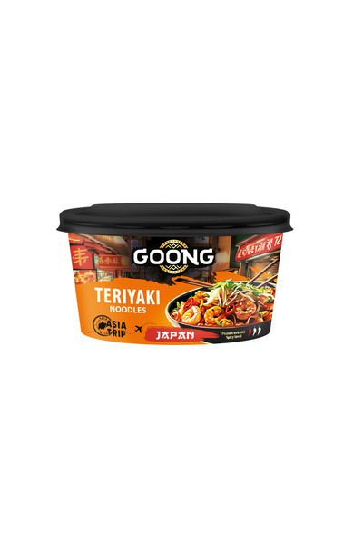 Goong NOODLES - Taitei instant cu aroma de TERIYAKI, 90g