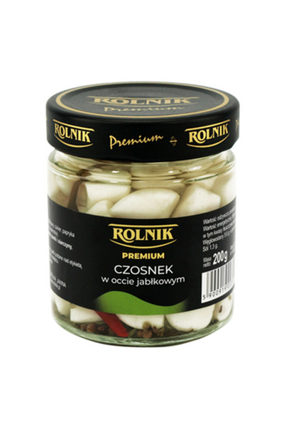 Generic Brand Usturoi marinat in otet de mere 200g, Rolnik