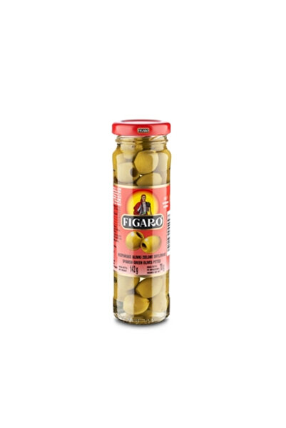 Figaro Masline verzi spaniole fara samburi, Figaro, 142g, conservate