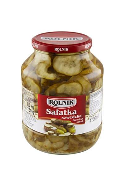 Generic Brand Castraveti in otet, Rolnik, 1700 ml, verde, 1,6 kg