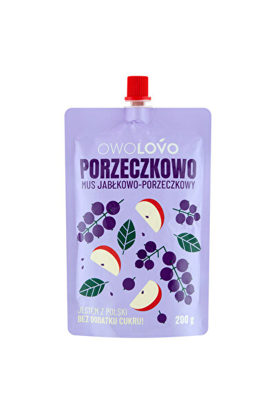 OWOLOVO Piure de mere si coacaze 200g, fara zahar, , fara gluten