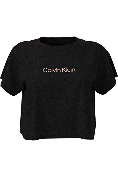 Calvin Klein Women's Brand Logo Cotton Crew Neck Sweatshirt with Moisture Abs...