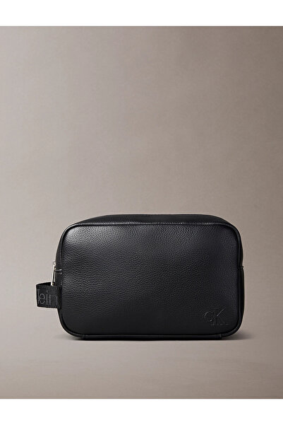Calvin Klein Cargo Stil Bakım Erkek Siyah Cüzdan LV04D1090G-UB1