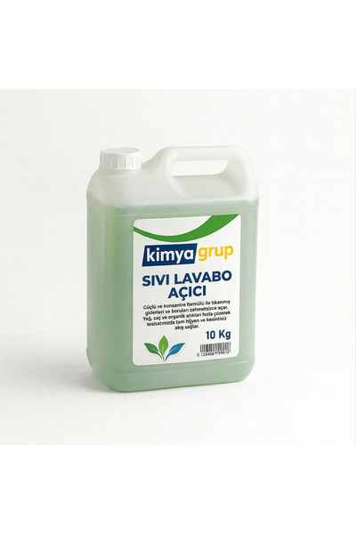 KİMYAGRUP Sıvı Lavabo Aç Asidik 10 Kg