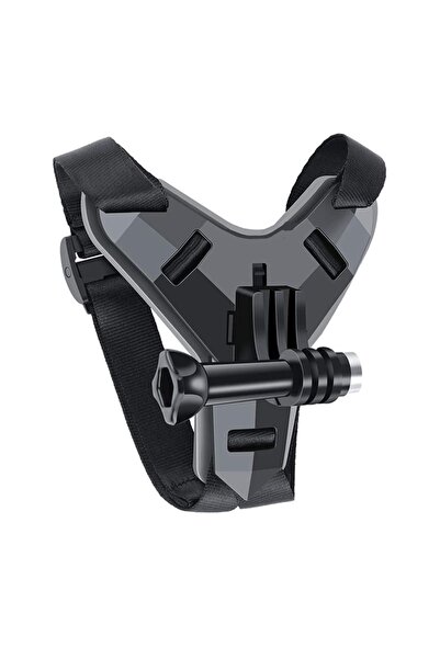 choice2 Black Helmet Chin Mount Strap For Dji Action 6 5Pro GoPro Hero 13 12 ...