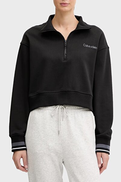 Calvin Klein Cotton Regular Fit Half Zip Mock Neck Sweat Lvgwf5W310Ub1 Sweat ...