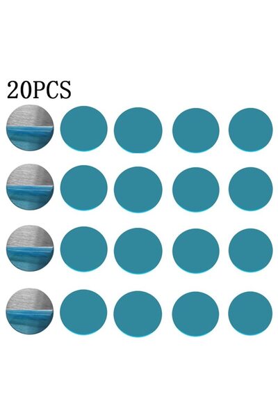Choice 20PCS 1/5/20PCS Sticker Metal Plate Disk Iron Sheet for Magnet Mobile ...
