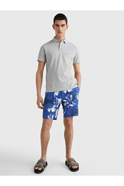 Tommy Hilfiger Erkek Gri Polo Yaka T-Shirt MW0MW17770 P01