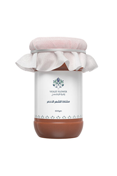 Violet Flowers مشاط الشعر الأحمر 500 جرام