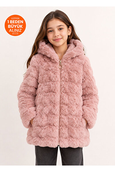markam pink BUBLE PELUŞ MONT KIZ ÇOCUK