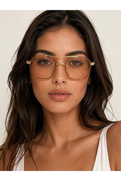 LOOKUP NEW Henry Gold Frame Rose Glass Rectangular Square Uv400 Unisex Style ...