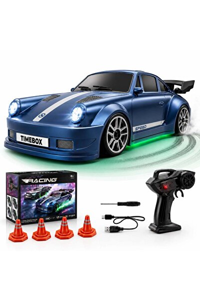 Timebox Mașină de jucărie RC pentru drift, 4WD, cu telecomandă, viteză mare, ...