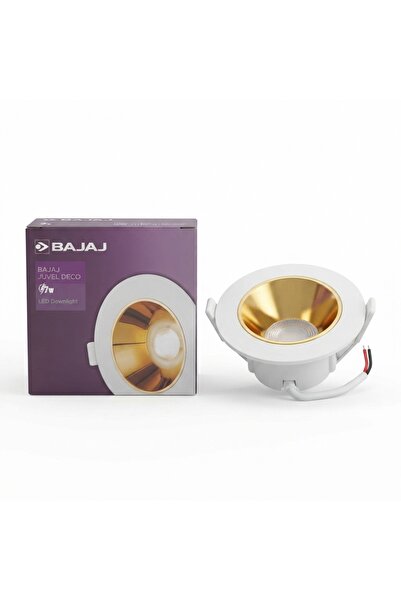 Bajaj 91455 JUVEL DECO DL 7W WDL ROSE GOLD WH DOWN LIGHT