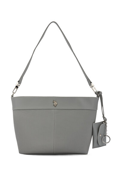 U.S. Polo Assn. Gray Women's Shoulder Bag Us26653