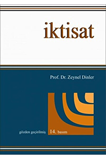 Ekin Basım Yayın Iktisat / Zeynel Dinler / / 9786256952294
