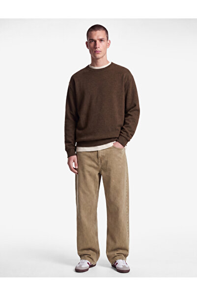 Koton Long Sleeve Comfortable Fit Crew Neck Sweatshirt