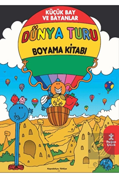 Doğan Egmont Yayıncılık Little Mr. and Mrs. World Tour Coloring Book