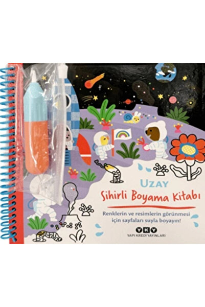 Yapı Kredi Yayınları Sihirli Boyama Kitabı - Uzay