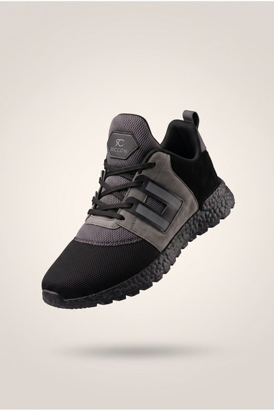 Riccon Caildaer Erkek Sneaker 0012083 Siyah Füme