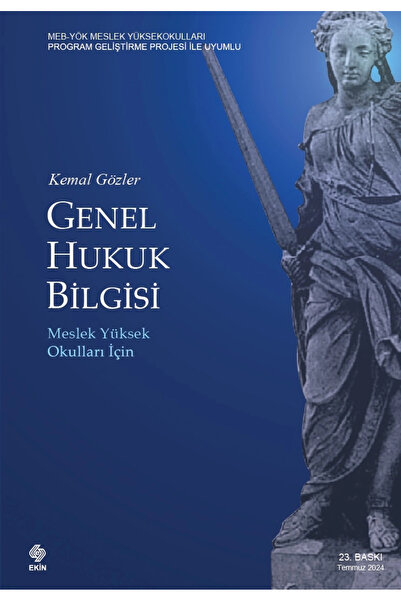 Ekin Basım Yayın Genel Hukuk Bilgisi