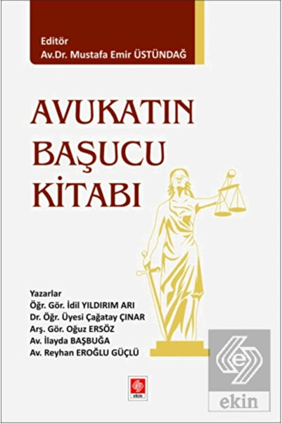 Ekin Yayınevi Avukatın Başucu Kitabı Mustafa Emir Üstündağ /