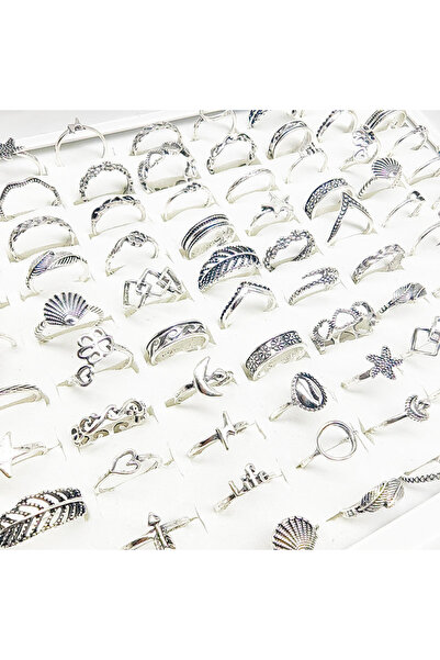 Choice mix size(15mm-19mm) R159Y 30pcs 30pcs/lot Gothic Punk Ring Set For Wom...
