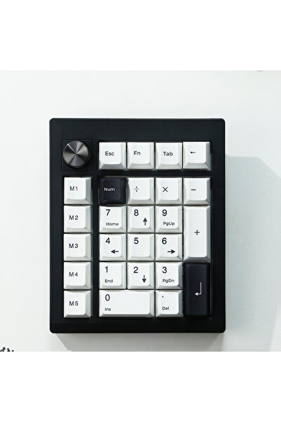 Choice1 لوحة مفاتيح ميكانيكية سوداء GMK26 مع لوحة أرقام، بلوتوث 2.4 جيجاهرتز،...