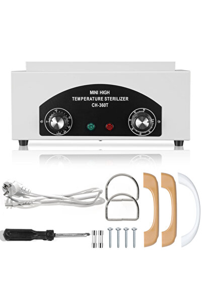 Choice1 EU Plug Metal Tools Sterilizer Nail Tools Dry Heat Sterilizer 300w Hi...
