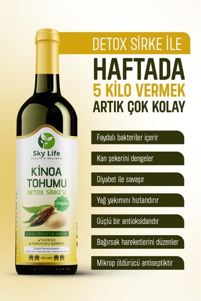 Sky Life Health & Wellness Detox Form sirkesi zayıflamak kilo.verme