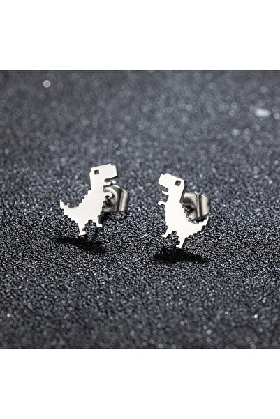 Choice Steel color 1Pair New Fashion Minimalist Cute Female Stainless Steel M...