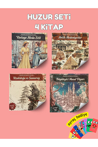 Pembe Yayınevi Mandala Boyama Kitabı - Yetişkinler İçin Mandala Boyama Kitabı...