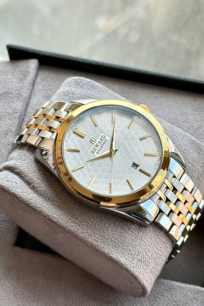 Reward Rd614129M Men's Wristwatch with Steel Strap