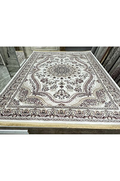 SEMERKANT ETNİK DESEN KREM HALI ARGIN HALI