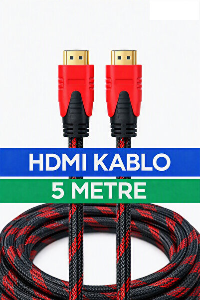 MAXGO 2097 5 Metre Hdmi Kablo 1.kalite 3d 4k Full Hd Hdmi Tv Uydu Alıcısı Kab...