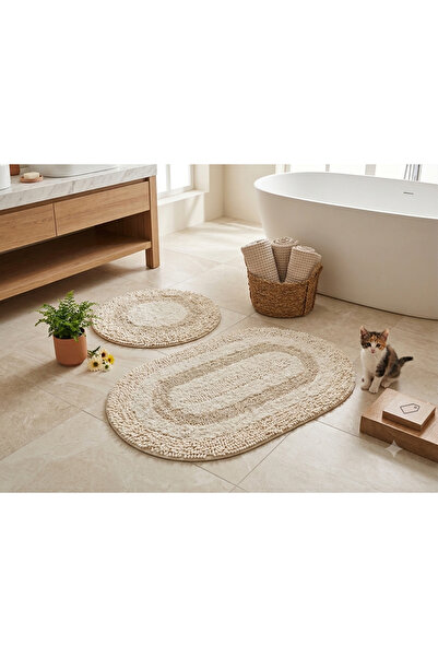 HOMEMOME Oval Cottonway Bathroom Set