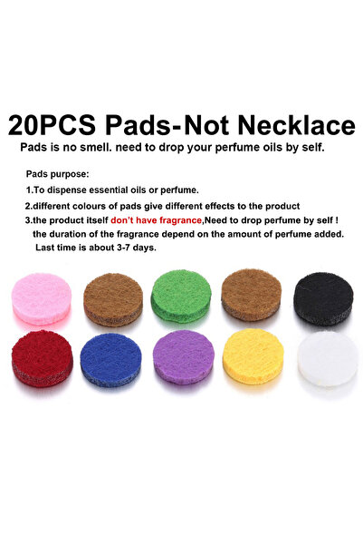Choice Mian001-20pcs Pads Tree of Life Aromatherapy Necklace Perfume Essentia...