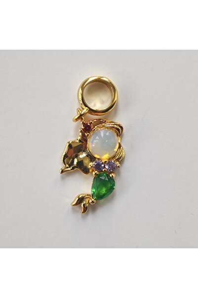 Choice Princess pendant 1 Stainless Steel Colorful Zircon Fairy Tale Little P...