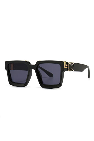 Choice show as picure black Retro Square Sunglasses Women Men 2022 Oversized ...