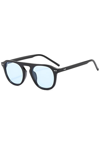 Choice5 black blue Fashion Oval Sunglasses For Men Women Vintage Brand Design...