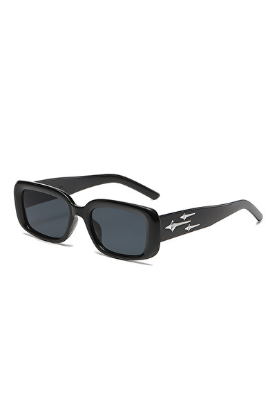 Choice black Retro Y2K Style Small Square Sunglasses Women Kitten Eye Sunglas...