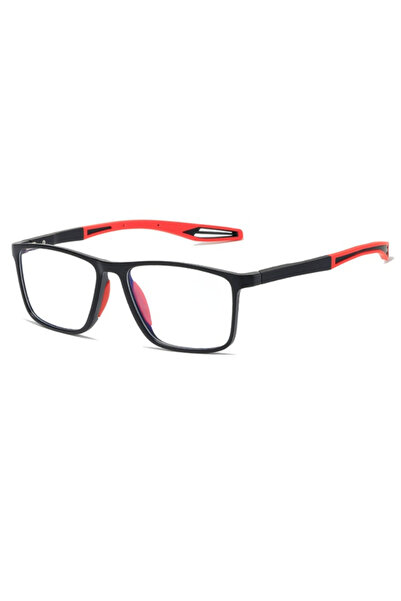 Choice14 150 black red 1pcs/8pcs TR90 Sport Reading Glasses Men Ultralight An...