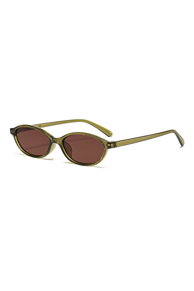 Choice5 green Protective Glasses 1/4pcs Women's Leopard Brown Sunglasses Fash...