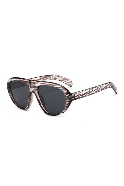 Choice8 coffee stripe New Oversized Pilot Sunglasses Women Men Vintage Brand ...