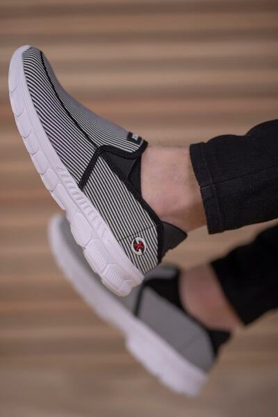 Riccon Siyah Beyaz Unisex Sneaker 001204