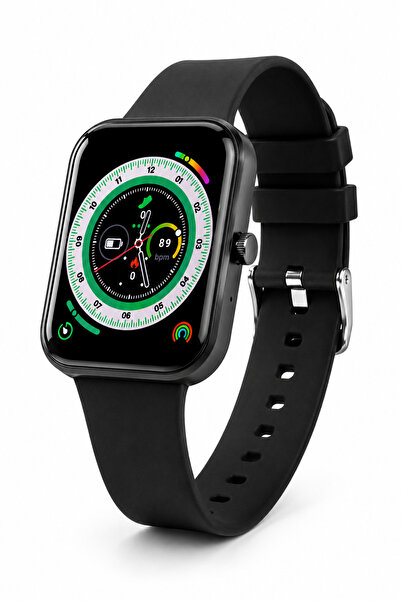 STAMINA DONIX Smartwatch, Black, silicone Belt